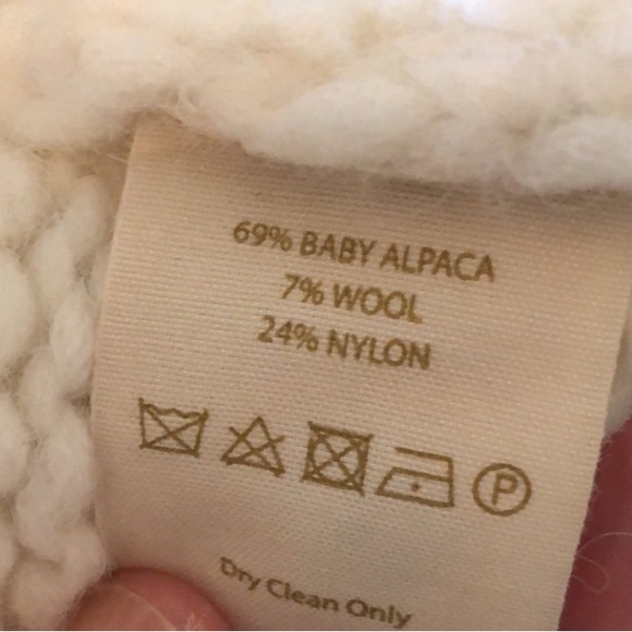 Free People Chunky Braided Cable Knit sweater XS Ivory. - Picture 11 of 11